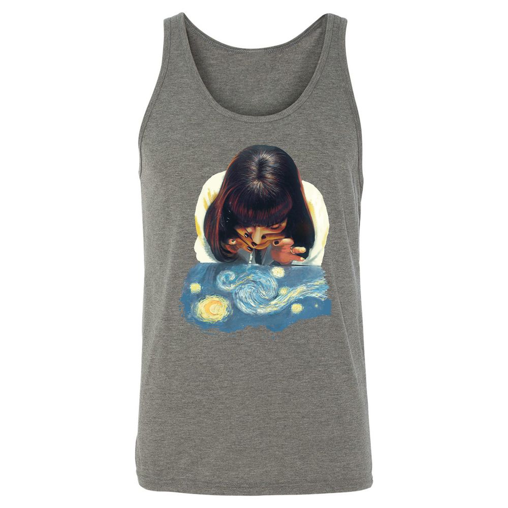 Unisex Jersey Tank - 1XBZKPZ7 - Grey Triblend - 8