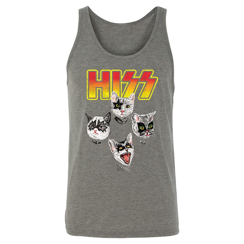 Unisex Jersey Tank - DJAUW673 - Grey Triblend - 8