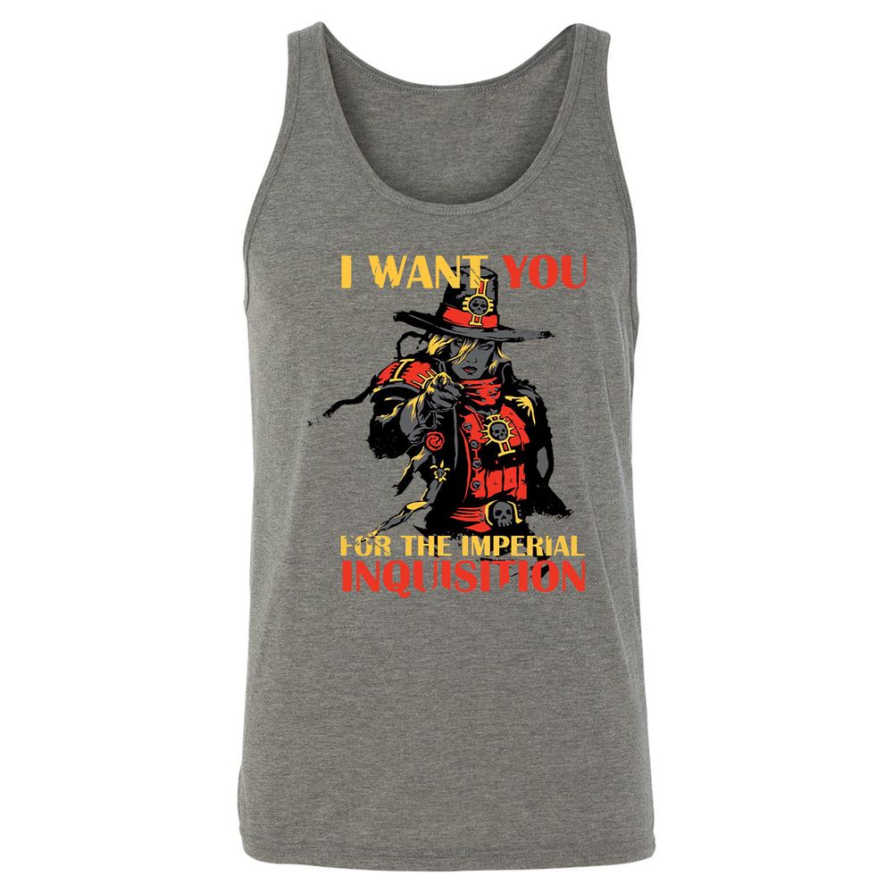 Unisex Jersey Tank - DAEPH539 - Grey Triblend - 8