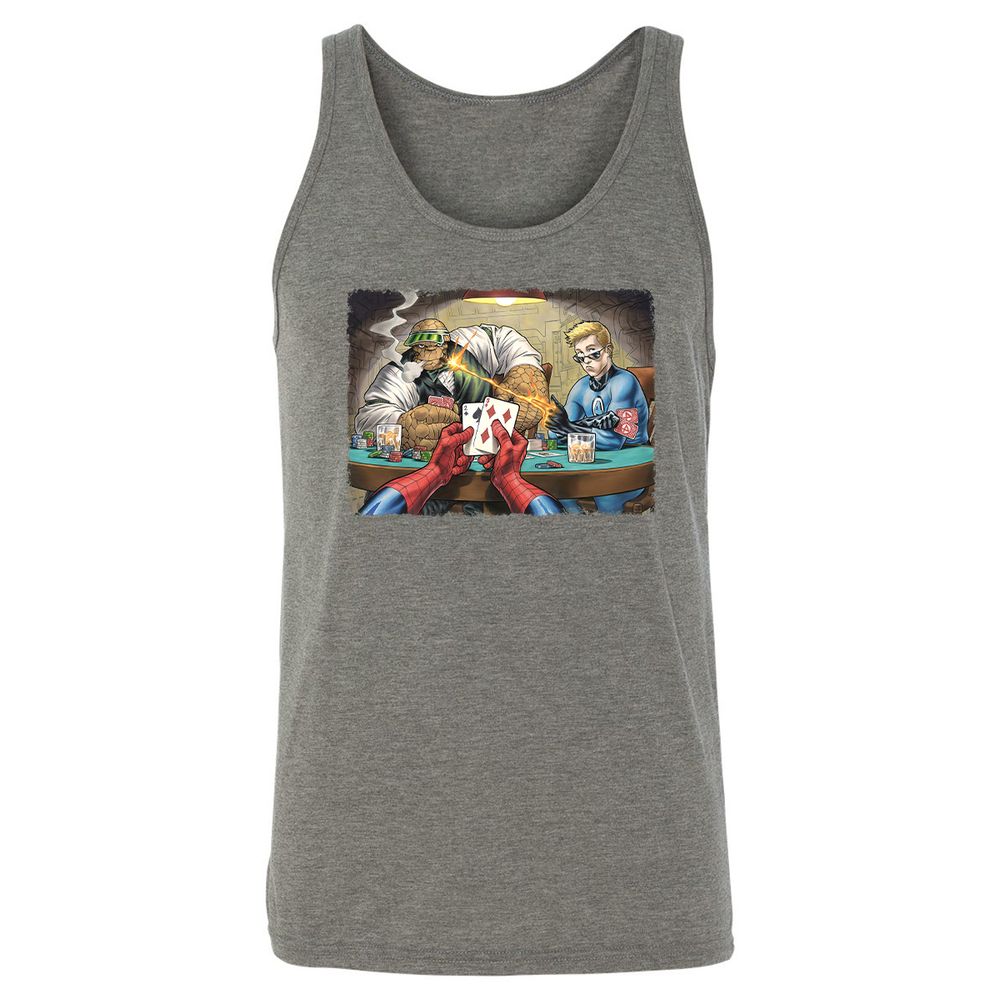 Unisex Jersey Tank - H1CTBKE2 - Grey Triblend - 8