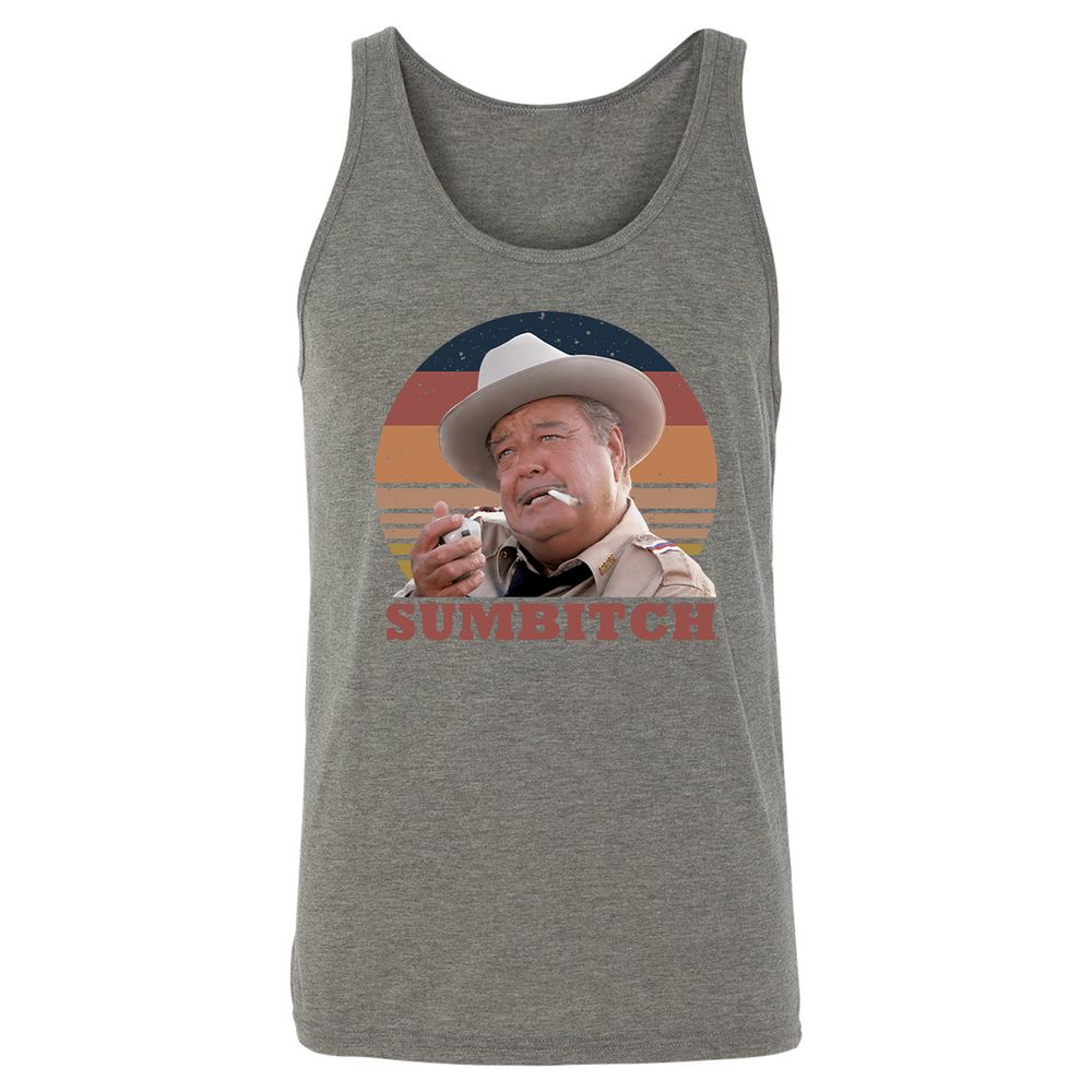 Unisex Jersey Tank - E7GZVU9D - Grey Triblend - 8
