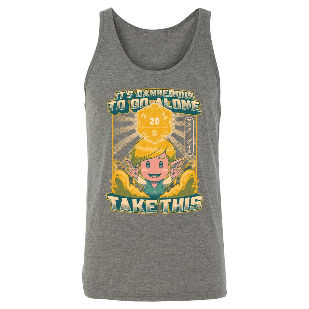 Unisex Jersey Tank - 63ZS4TQD - Grey Triblend - 8