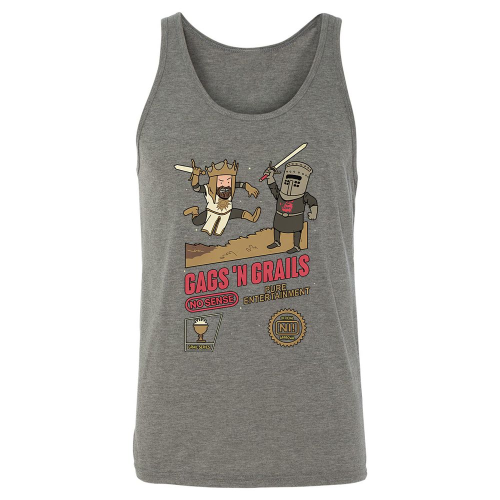 Unisex Jersey Tank - 8G68HNUN - Grey Triblend - 8