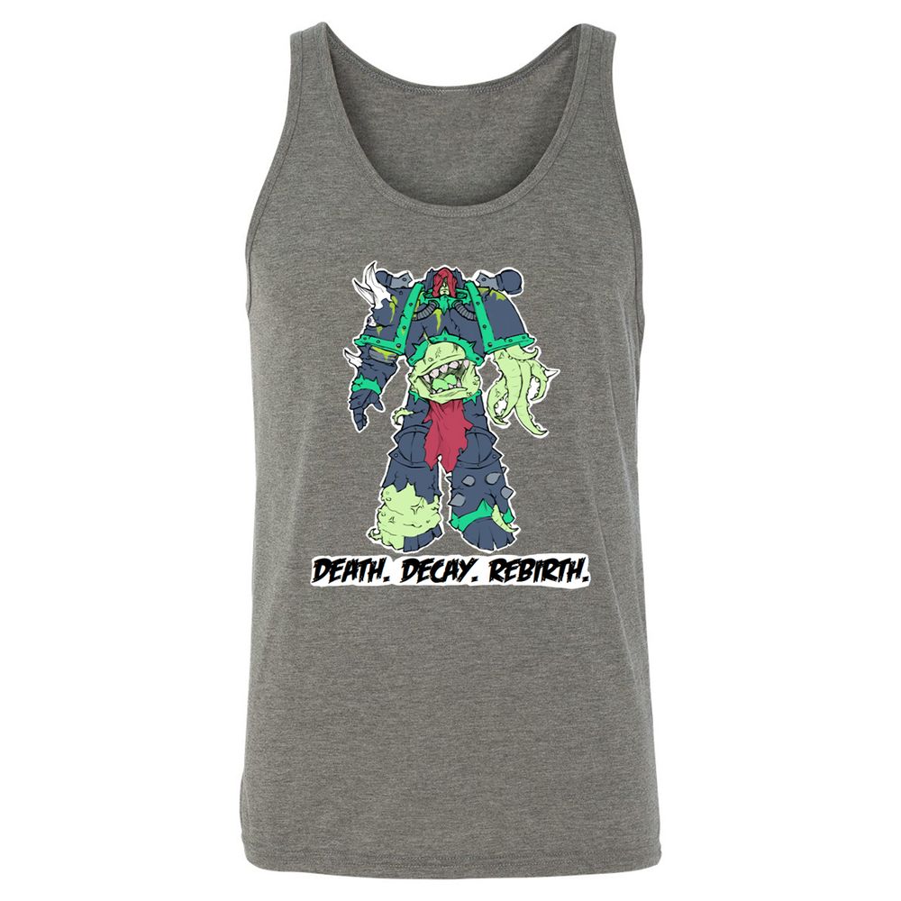 Unisex Jersey Tank - CZUK61FB - Grey Triblend - 8