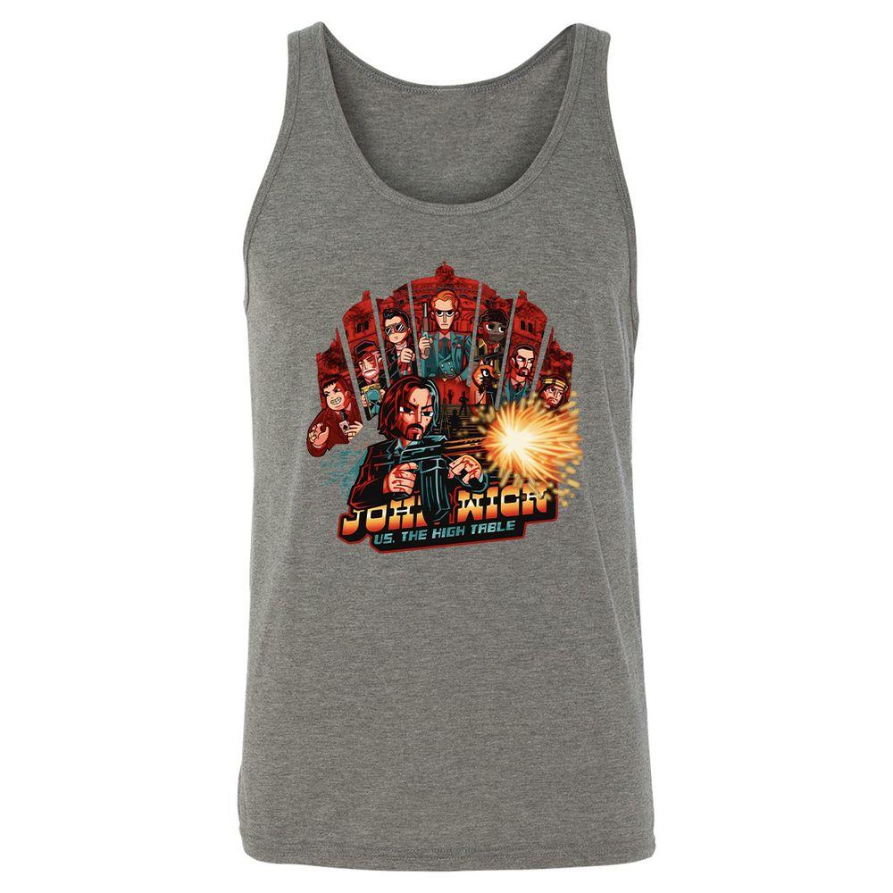 Unisex Jersey Tank - 9U78NA7X - Grey Triblend - 8