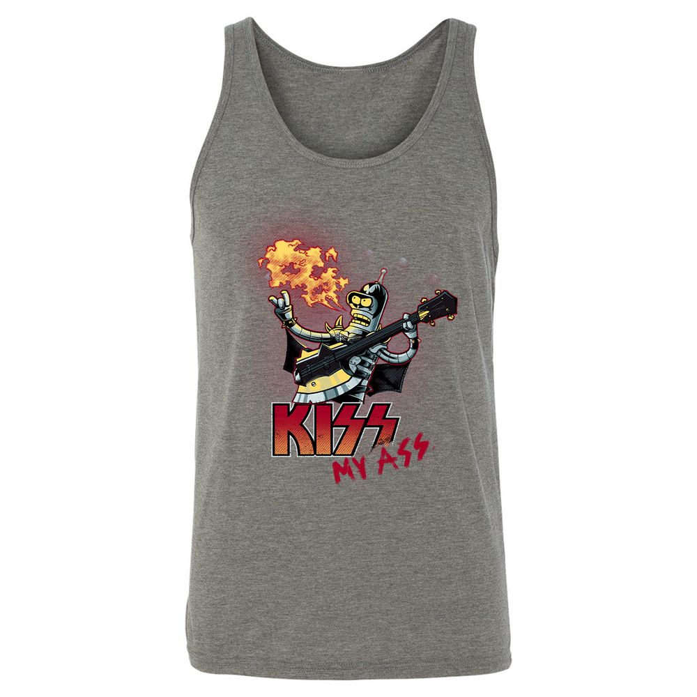 Unisex Jersey Tank - H4R386G8 - Grey Triblend - 8