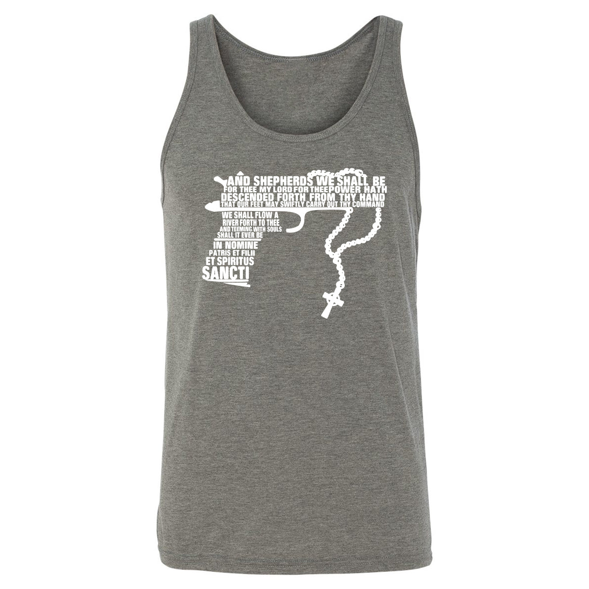 Unisex Jersey Tank - W5WR9CEQ - Grey Triblend - 8