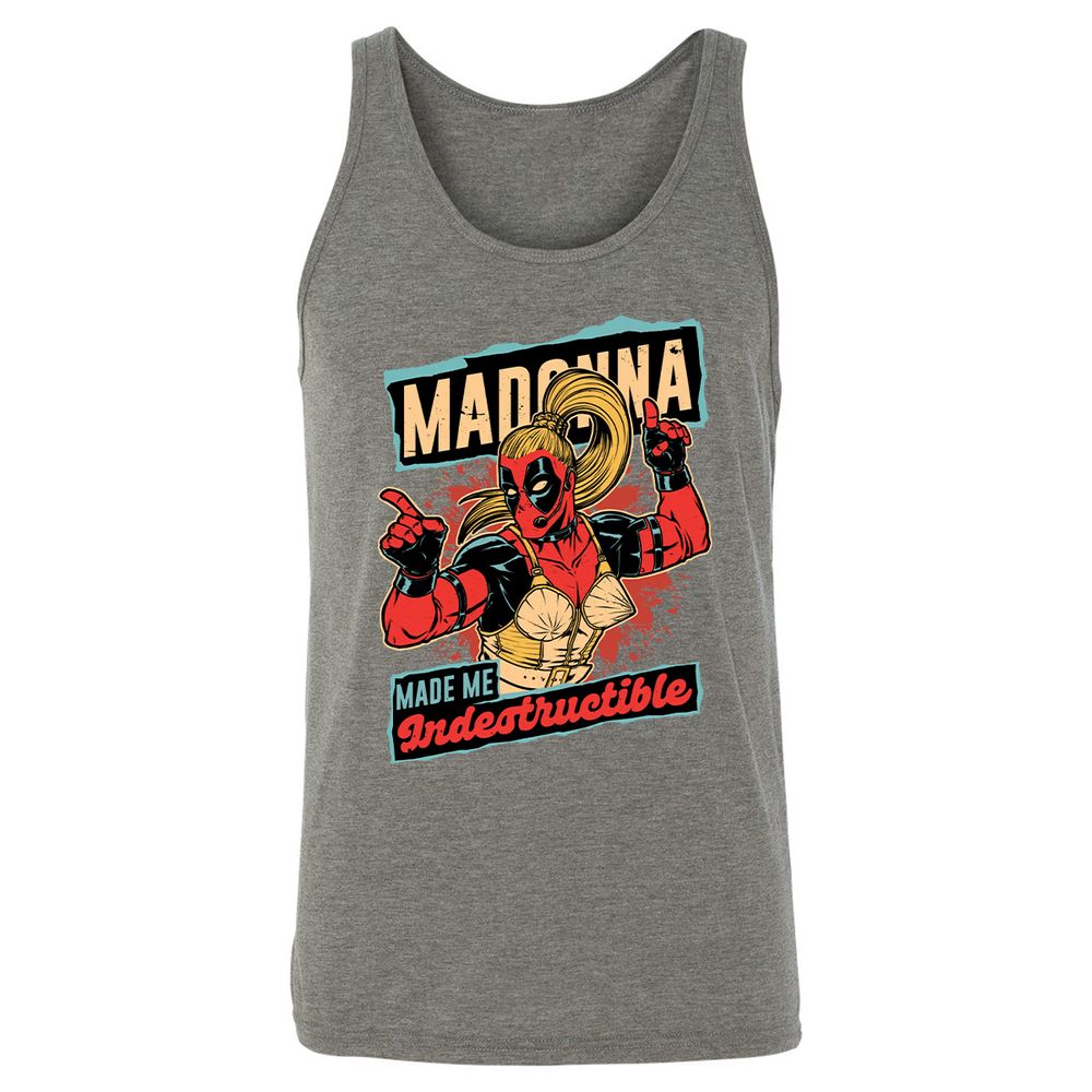 Unisex Jersey Tank - 9SA6W548 - Grey Triblend - 8