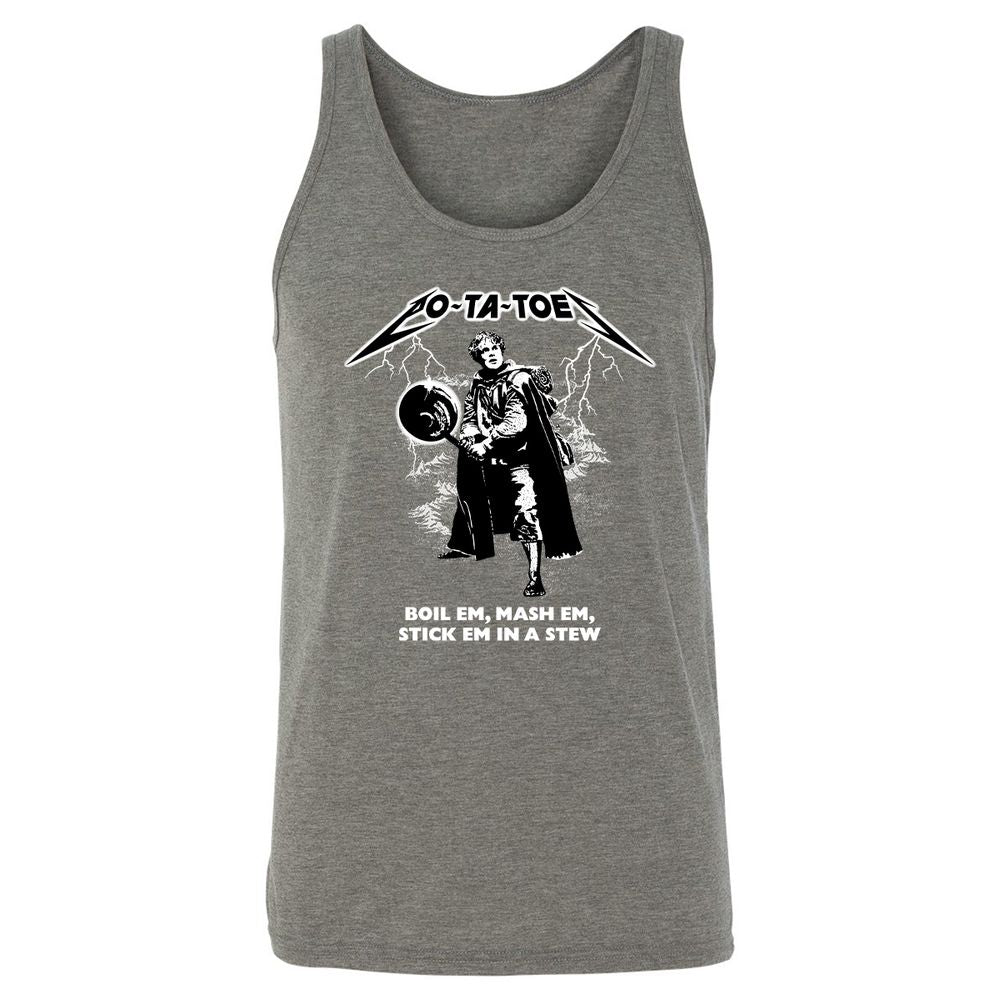 Unisex Jersey Tank - RF3SAS4E - Grey Triblend - 8