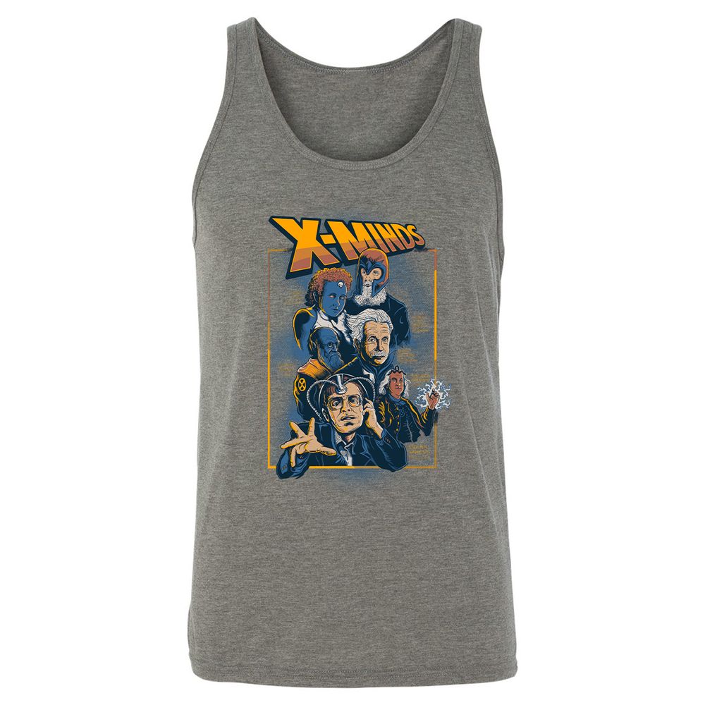 Unisex Jersey Tank - ETT4W7LP - Grey Triblend - 8