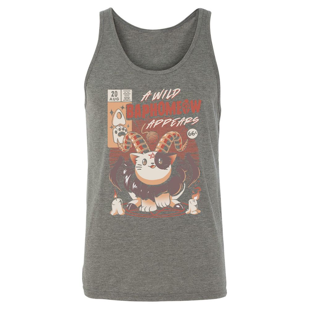 Unisex Jersey Tank - QTSVBYAN - Grey Triblend - 8