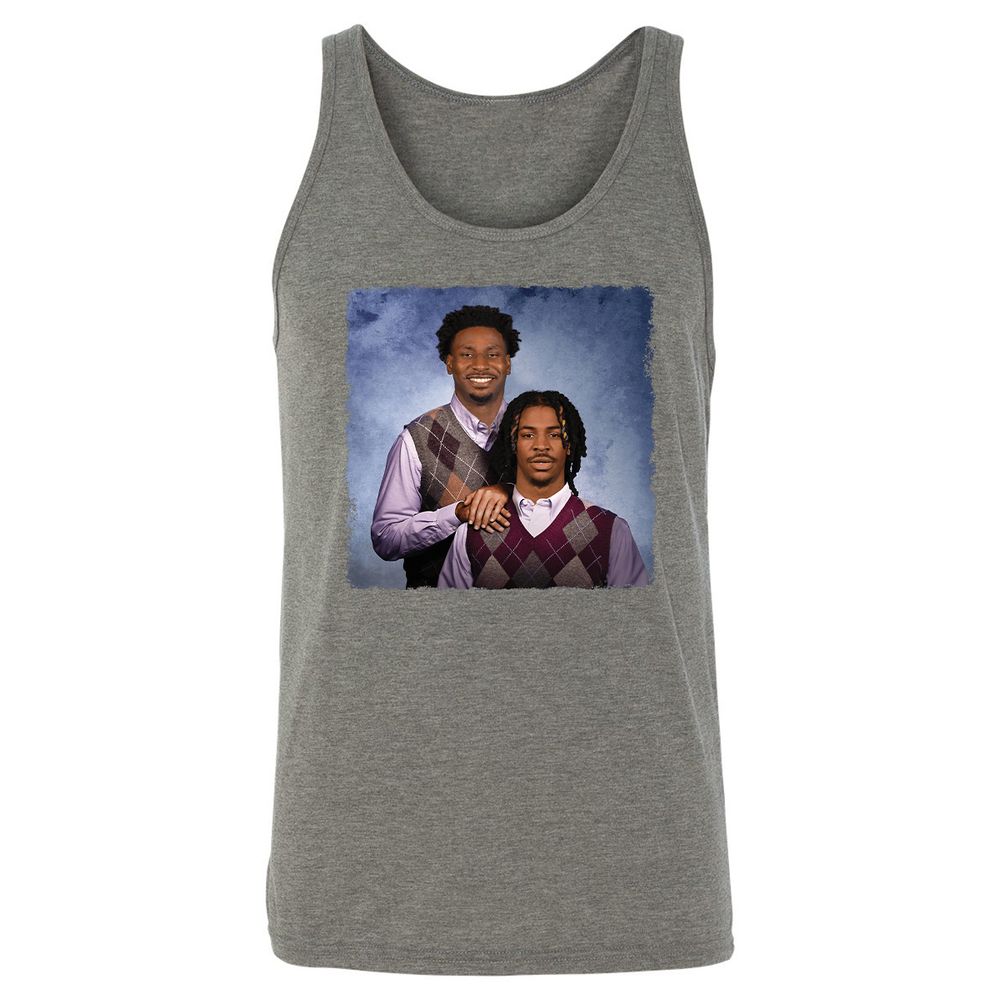 Unisex Jersey Tank - UF2GZ524 - Grey Triblend - 8
