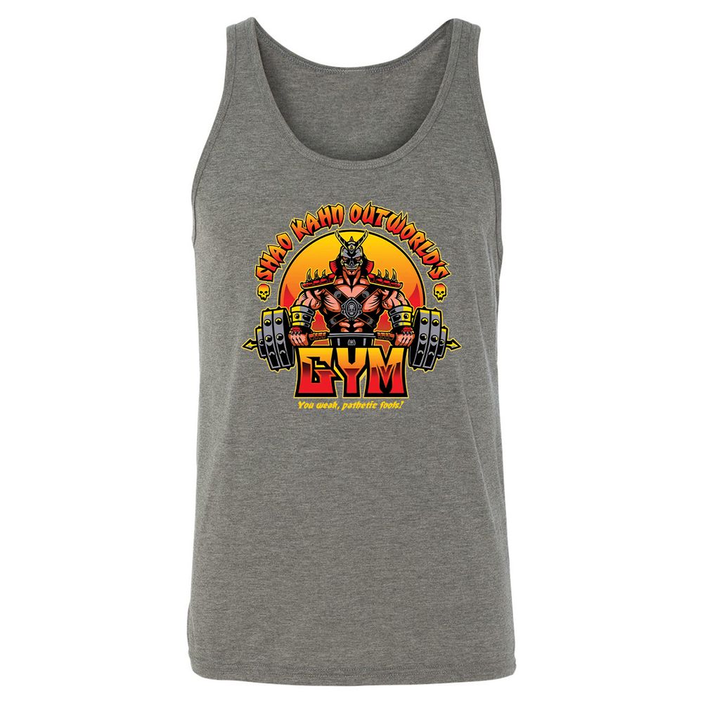 Unisex Jersey Tank - 9GTW97D1 - Grey Triblend - 8