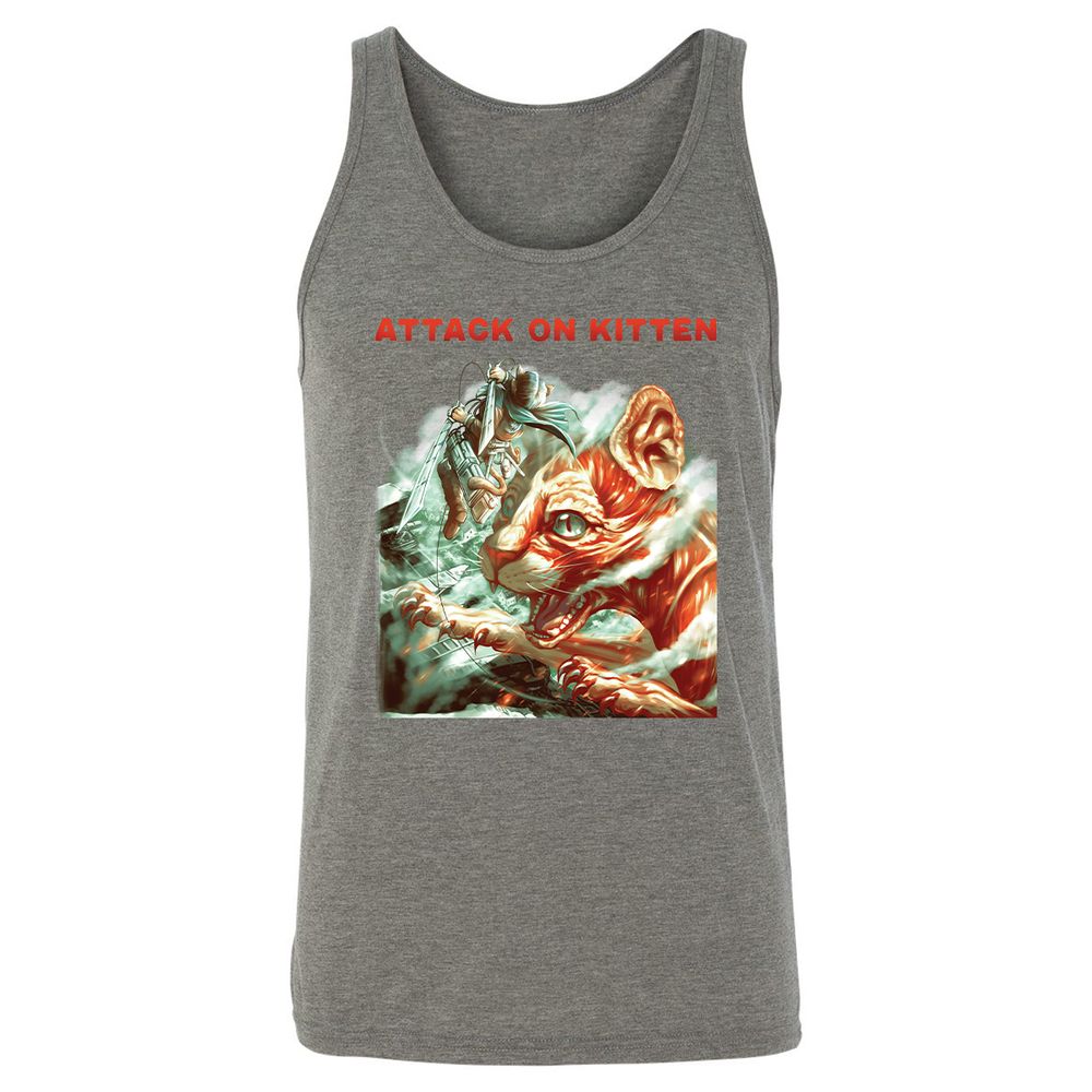 Unisex Jersey Tank - 9BJPW316 - Grey Triblend - 8