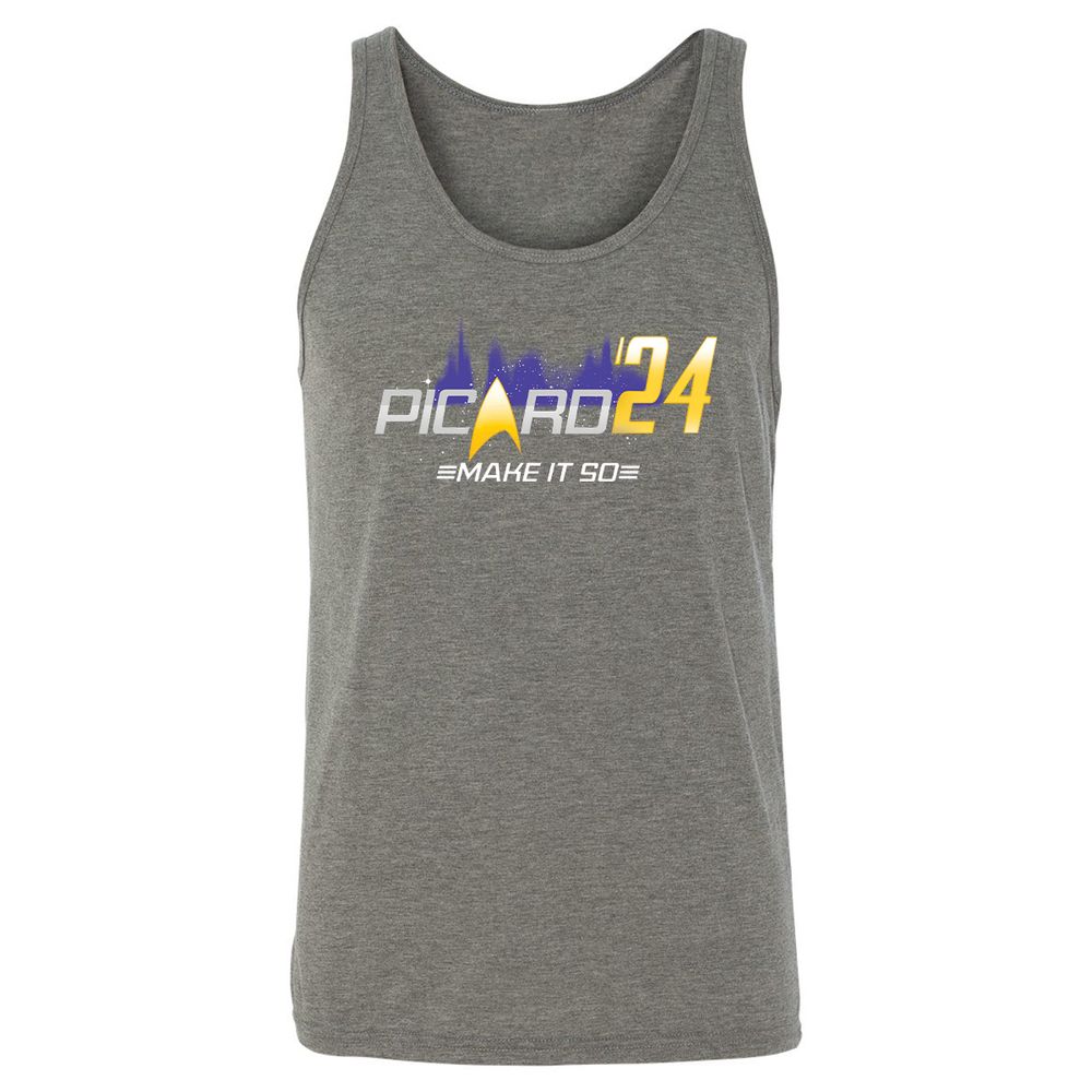 Unisex Jersey Tank - 5ZK2VBJ3 - Grey Triblend - 8