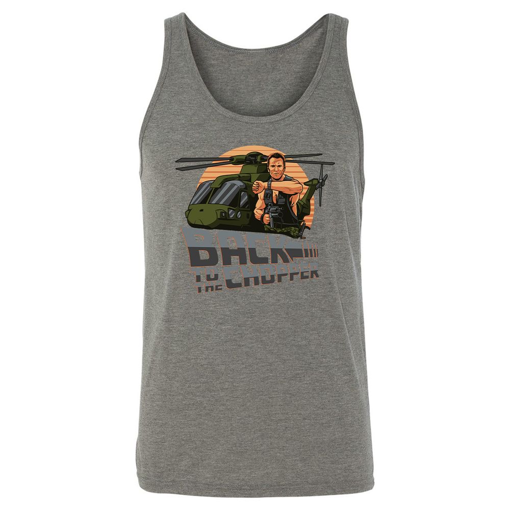 Unisex Jersey Tank - QJZC8J2L - Grey Triblend - 8