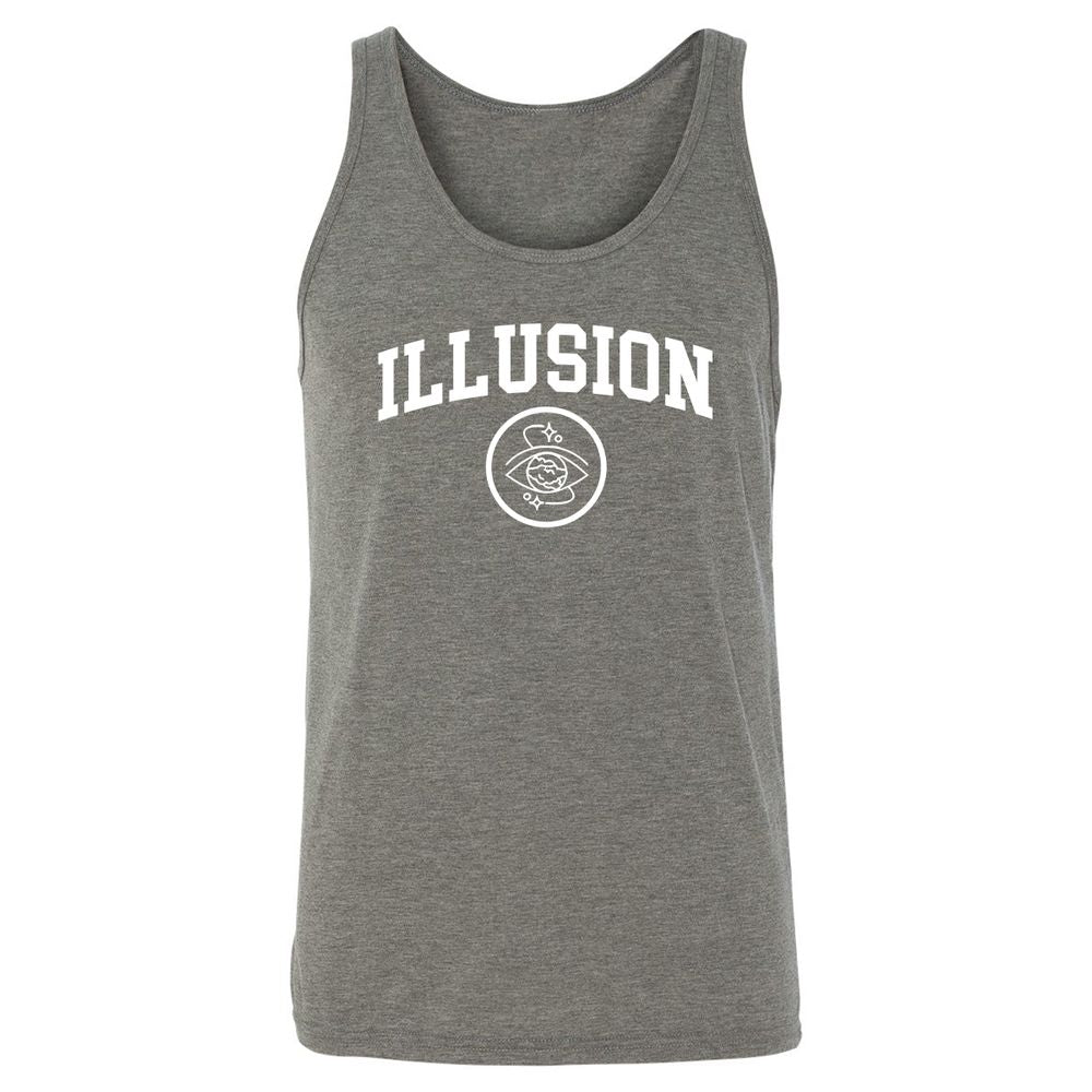 Unisex Jersey Tank - B48FYQXF - Grey Triblend - 8