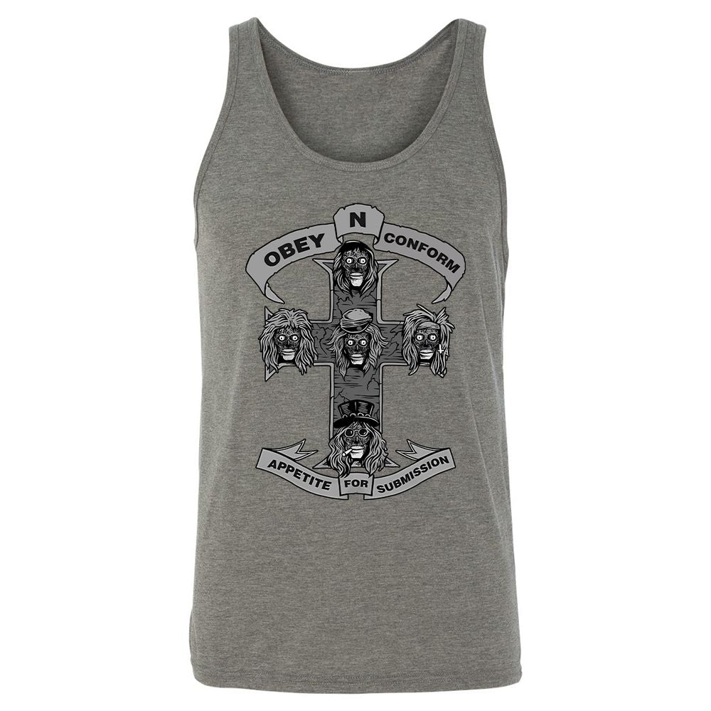 Unisex Jersey Tank - K5X6NM68 - Grey Triblend - 8