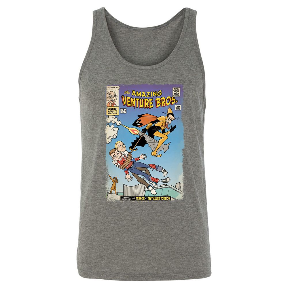 Unisex Jersey Tank - G3STYTEC - Grey Triblend - 8