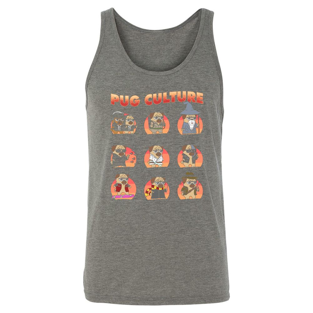 Unisex Jersey Tank - NGKKW8DQ - Grey Triblend - 8