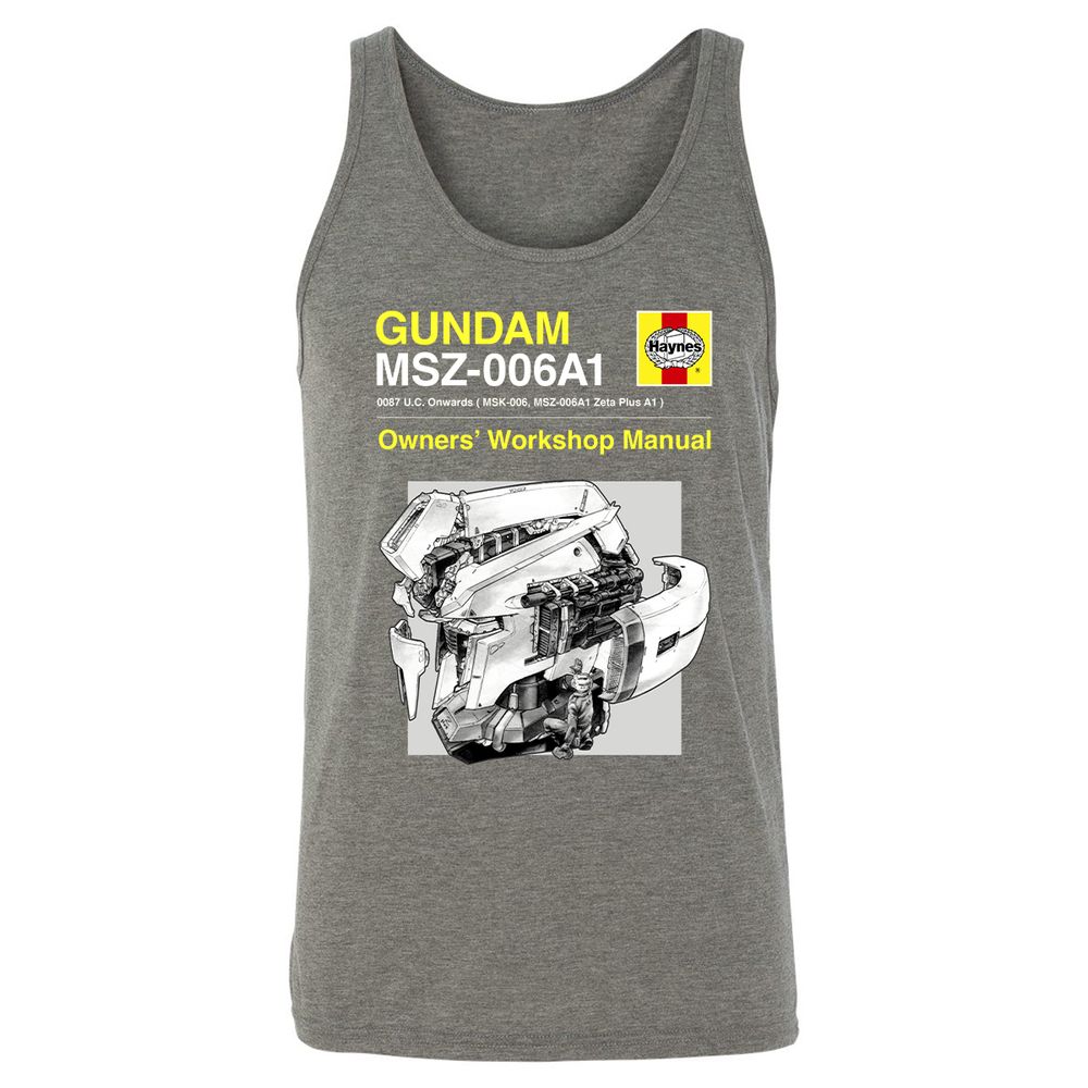 Unisex Jersey Tank - 69L5UXWE - Grey Triblend - 8