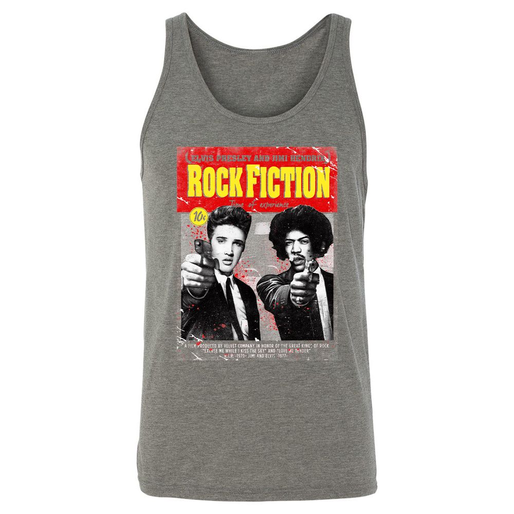 Unisex Jersey Tank - 32V33FLA - Grey Triblend - 8