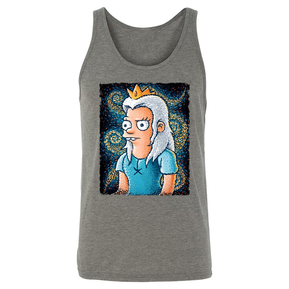 Unisex Jersey Tank - GBN5M7Z9 - Grey Triblend - 8