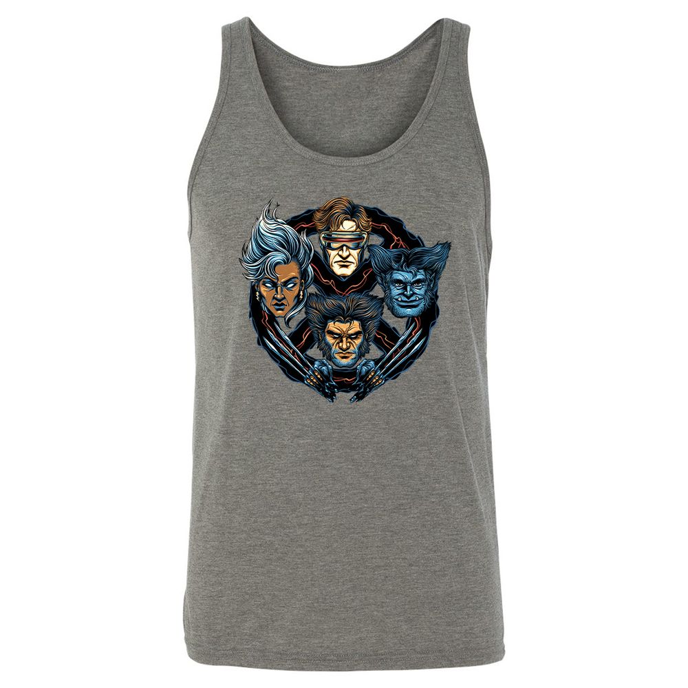 Unisex Jersey Tank - BJRRJYXJ - Grey Triblend - 8