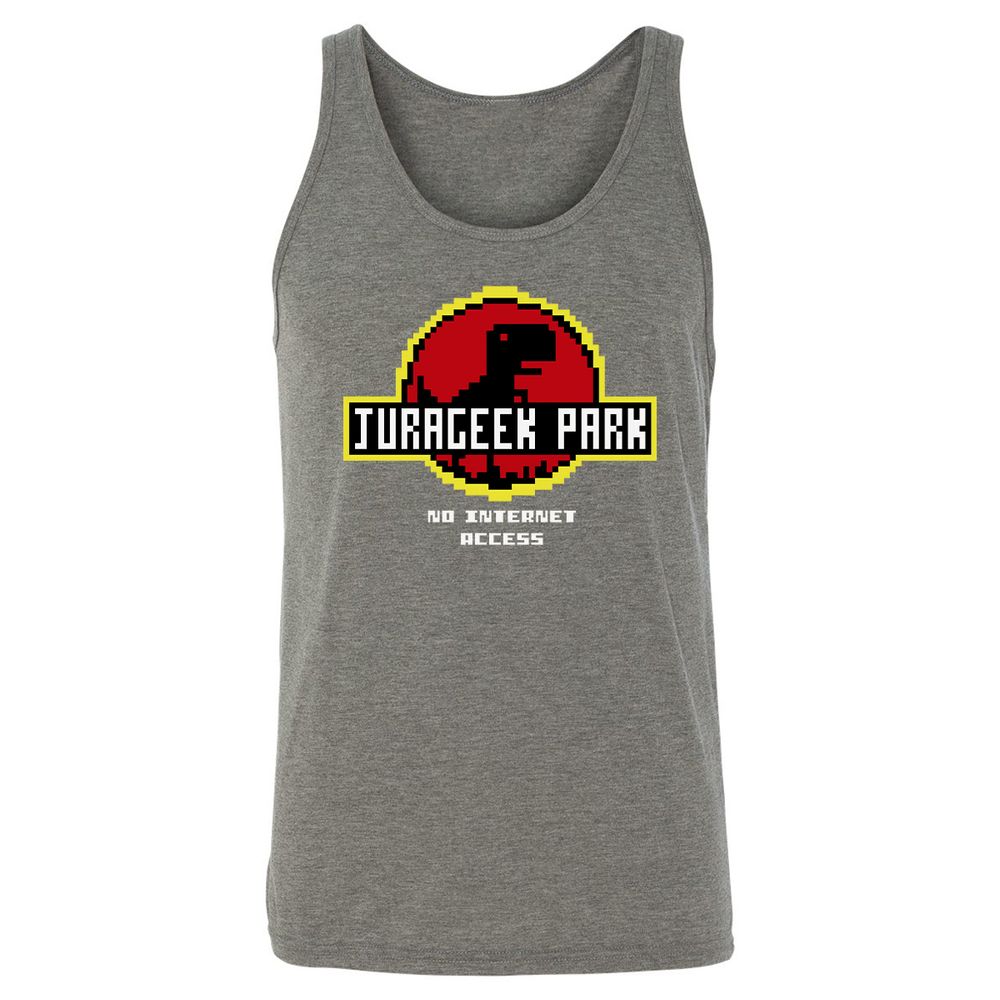 Unisex Jersey Tank - RUBPFWER - Grey Triblend - 8