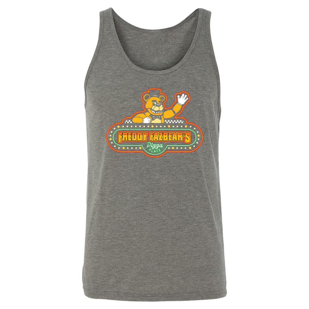 Unisex Jersey Tank - JE816RH7 - Grey Triblend - 8