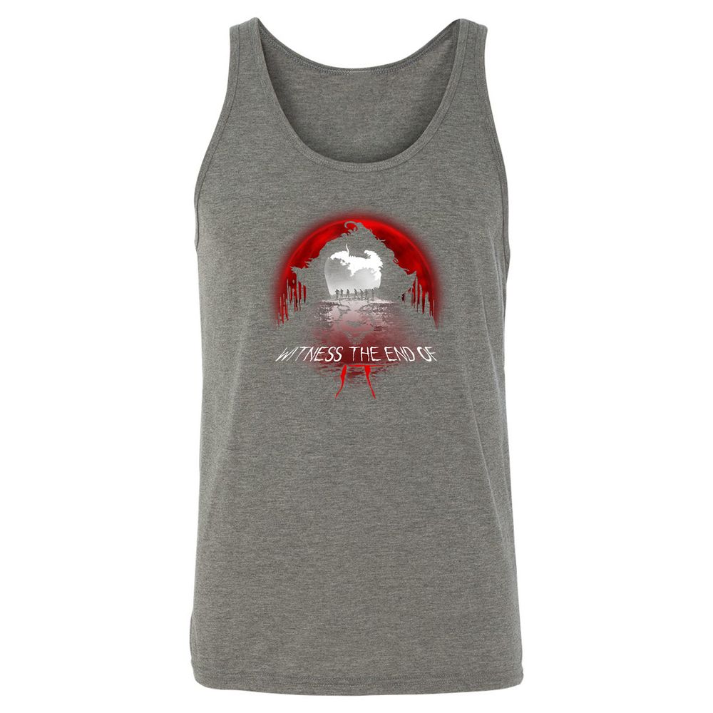 Unisex Jersey Tank - 1X3451E6 - Grey Triblend - 8