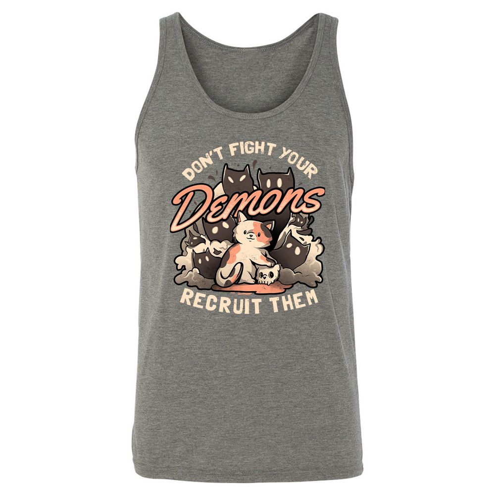 Unisex Jersey Tank - W5ZAACVG - Grey Triblend - 8