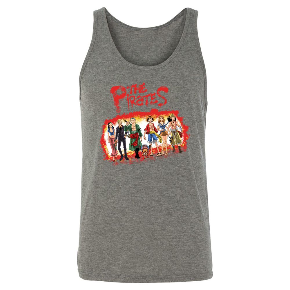 Unisex Jersey Tank - XGSEZ7H7 - Grey Triblend - 8