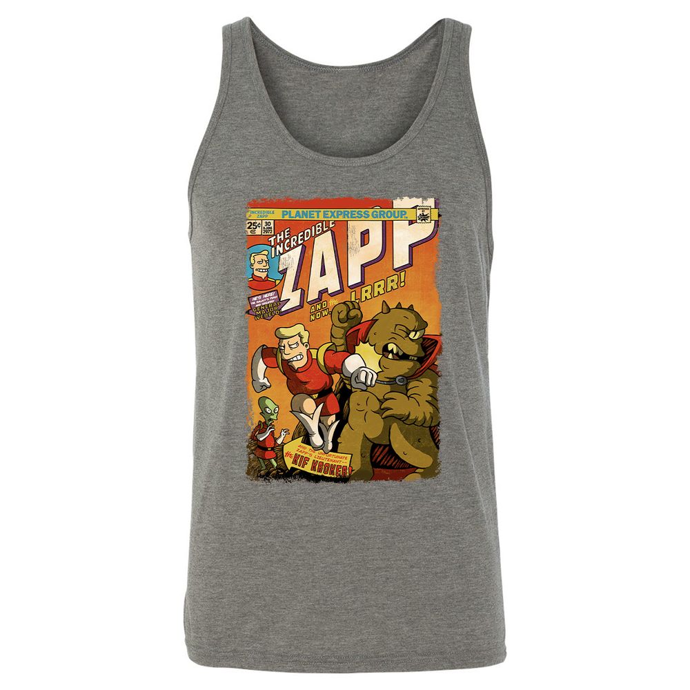 Unisex Jersey Tank - JY5U7VDM - Grey Triblend - 8
