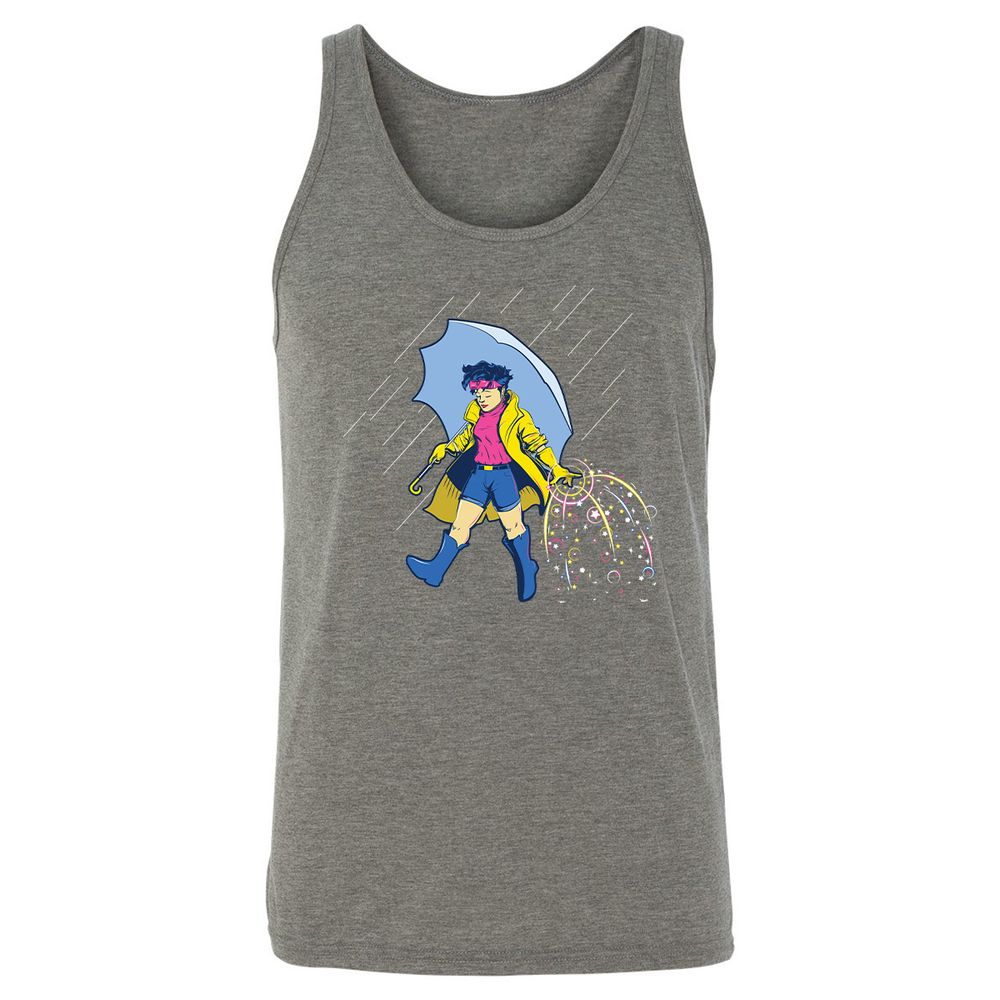 Unisex Jersey Tank - XZW1KURQ - Grey Triblend - 8