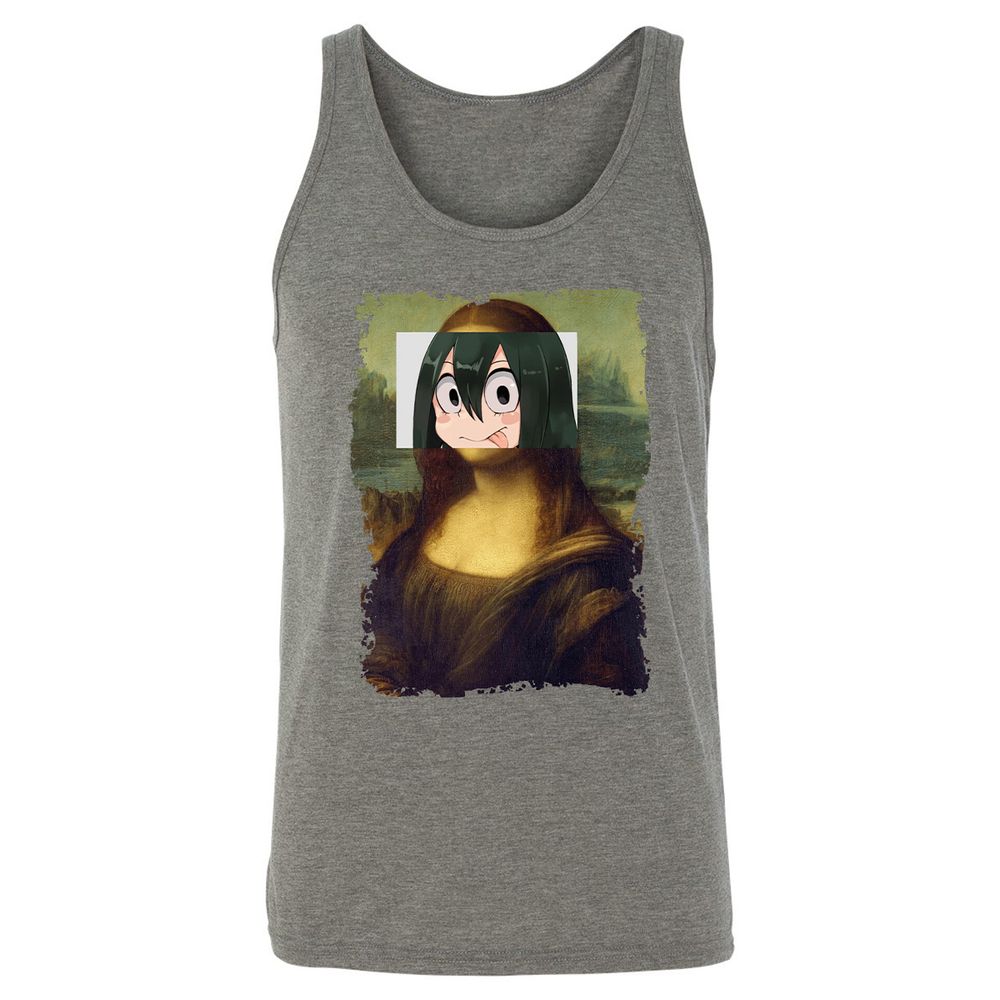 Unisex Jersey Tank - SWWLKHPL - Grey Triblend - 8