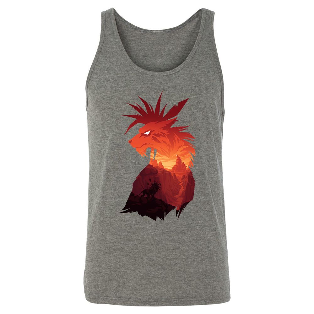Unisex Jersey Tank - DRPL2MG5 - Grey Triblend - 8