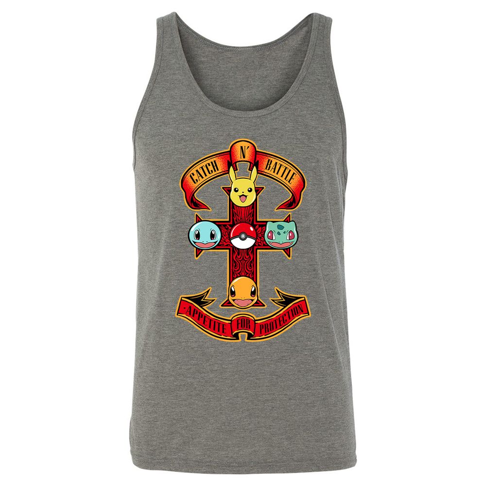 Unisex Jersey Tank - QF7K5ZSC - Grey Triblend - 8