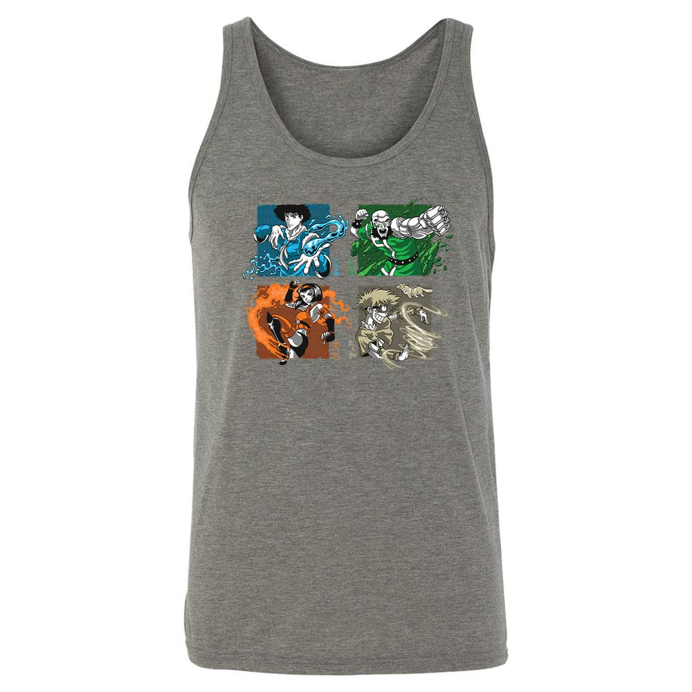 Unisex Jersey Tank - 96LFB2C3 - Grey Triblend - 8