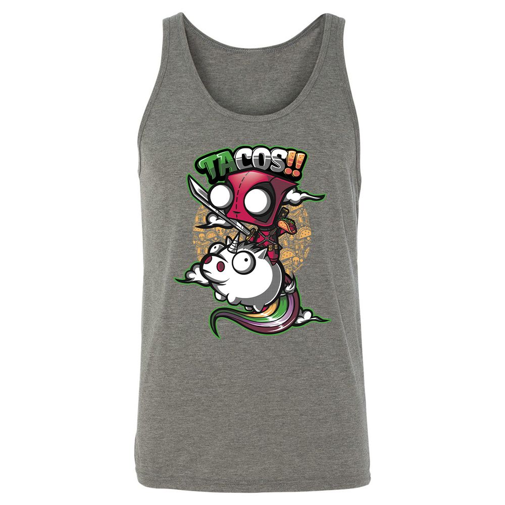 Unisex Jersey Tank - UG7BM1TP - Grey Triblend - 8