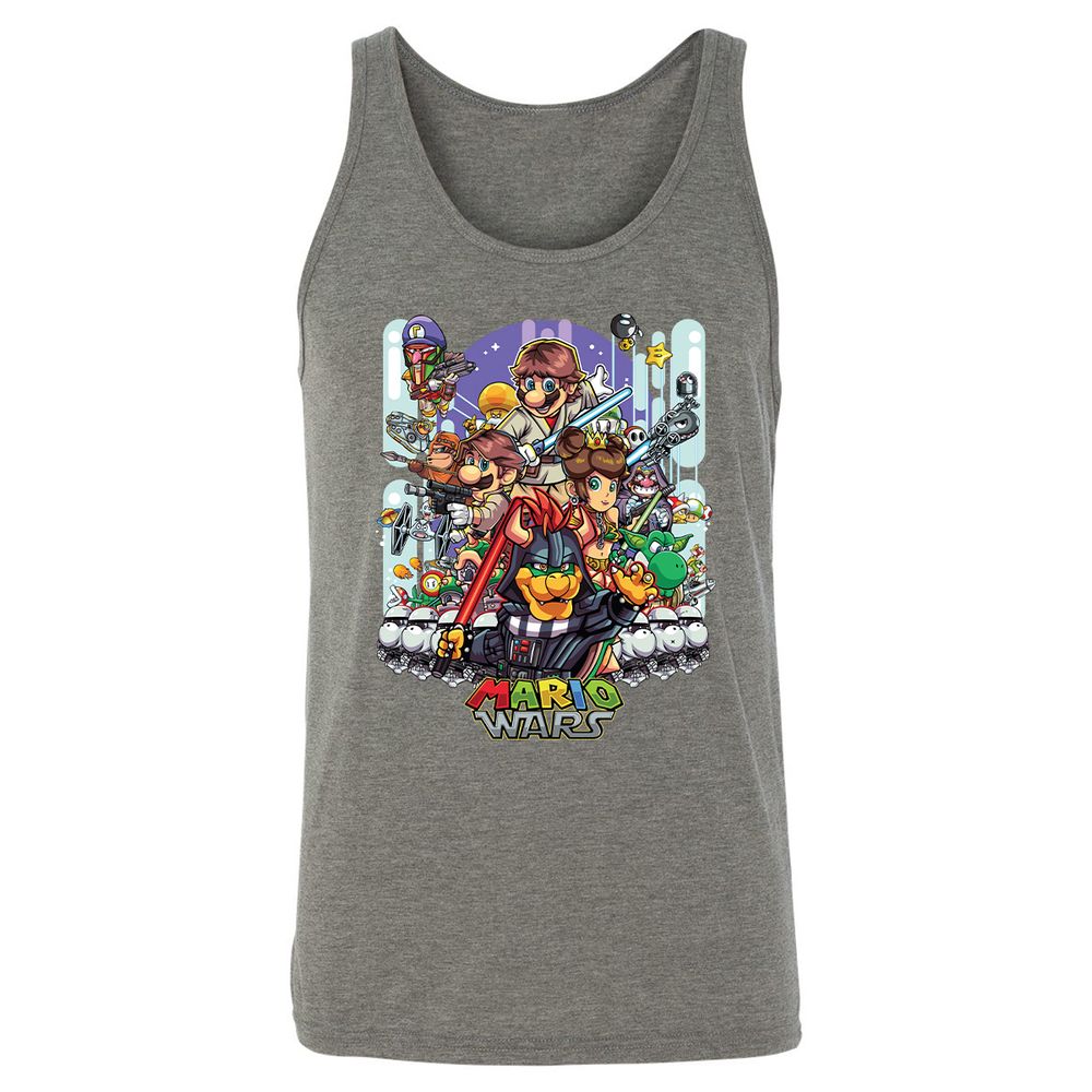 Unisex Jersey Tank - P2FGX8EL - Grey Triblend - 8