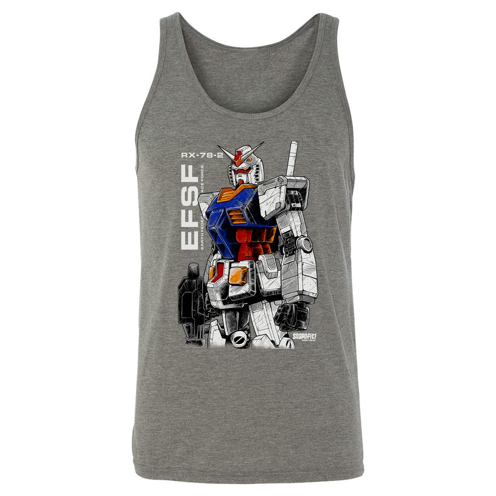 Unisex Jersey Tank - LAAQXJZV - Grey Triblend - 8
