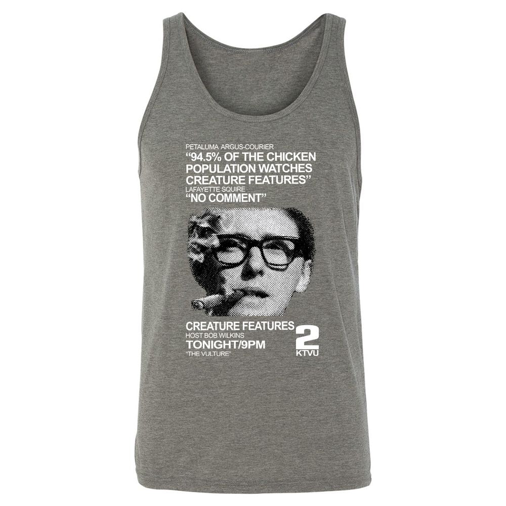 Unisex Jersey Tank - MKHJX8K7 - Grey Triblend - 8