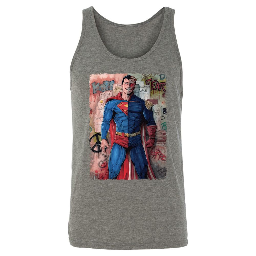 Unisex Jersey Tank - 1RXCWCQL - Grey Triblend - 8