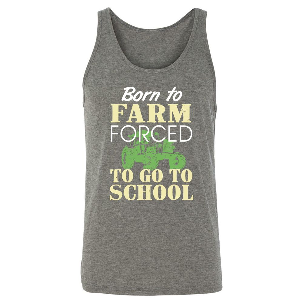 Unisex Jersey Tank - K1PFAL9L - Grey Triblend - 8