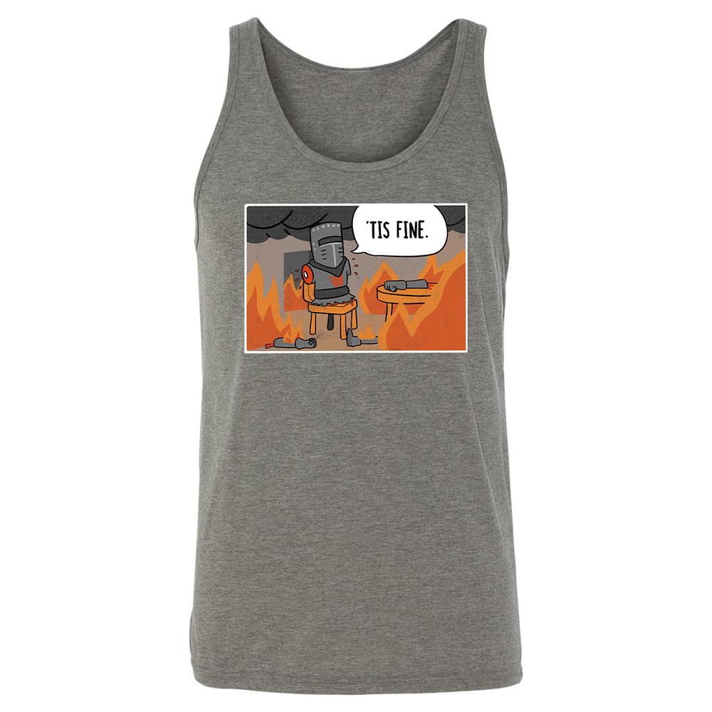 Unisex Jersey Tank - XH4UTK92 - Grey Triblend - 8