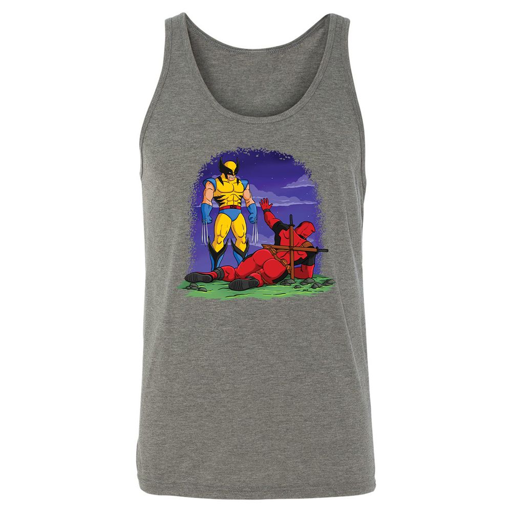 Unisex Jersey Tank - QK3689S7 - Grey Triblend - 8