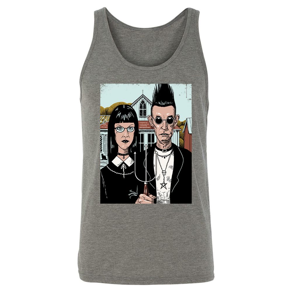 Unisex Jersey Tank - 5931P7P9 - Grey Triblend - 8