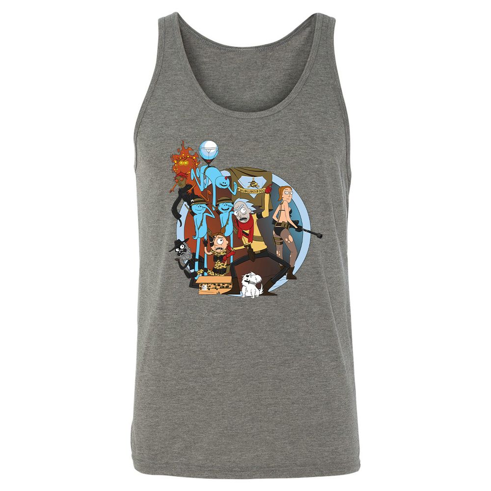 Unisex Jersey Tank - 4F2GYLNH - Grey Triblend - 8