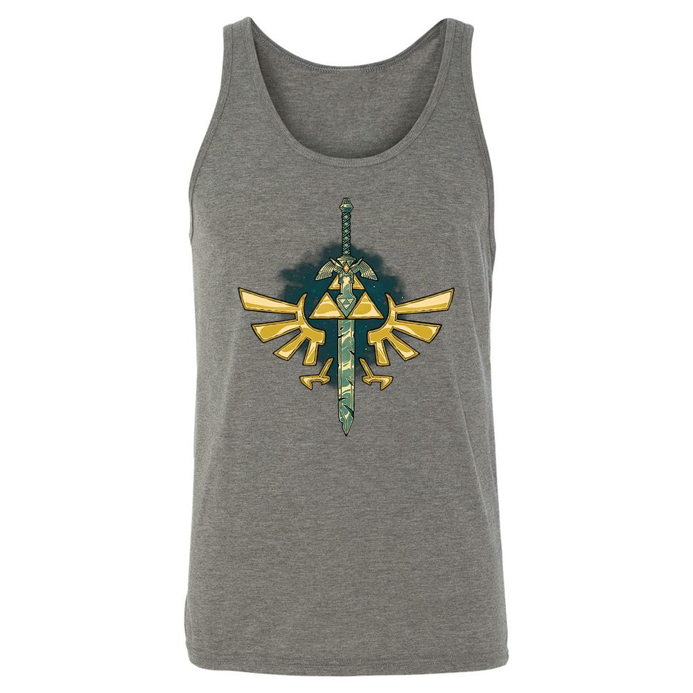 Unisex Jersey Tank - QR2AP55G - Grey Triblend - 8
